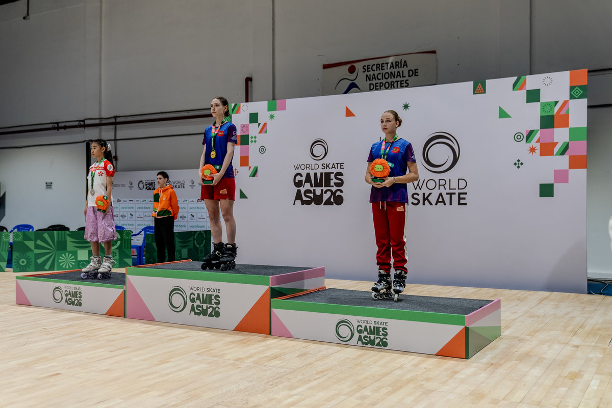 Россия завоевала 17 медалей на World Skate Games в Парагвае