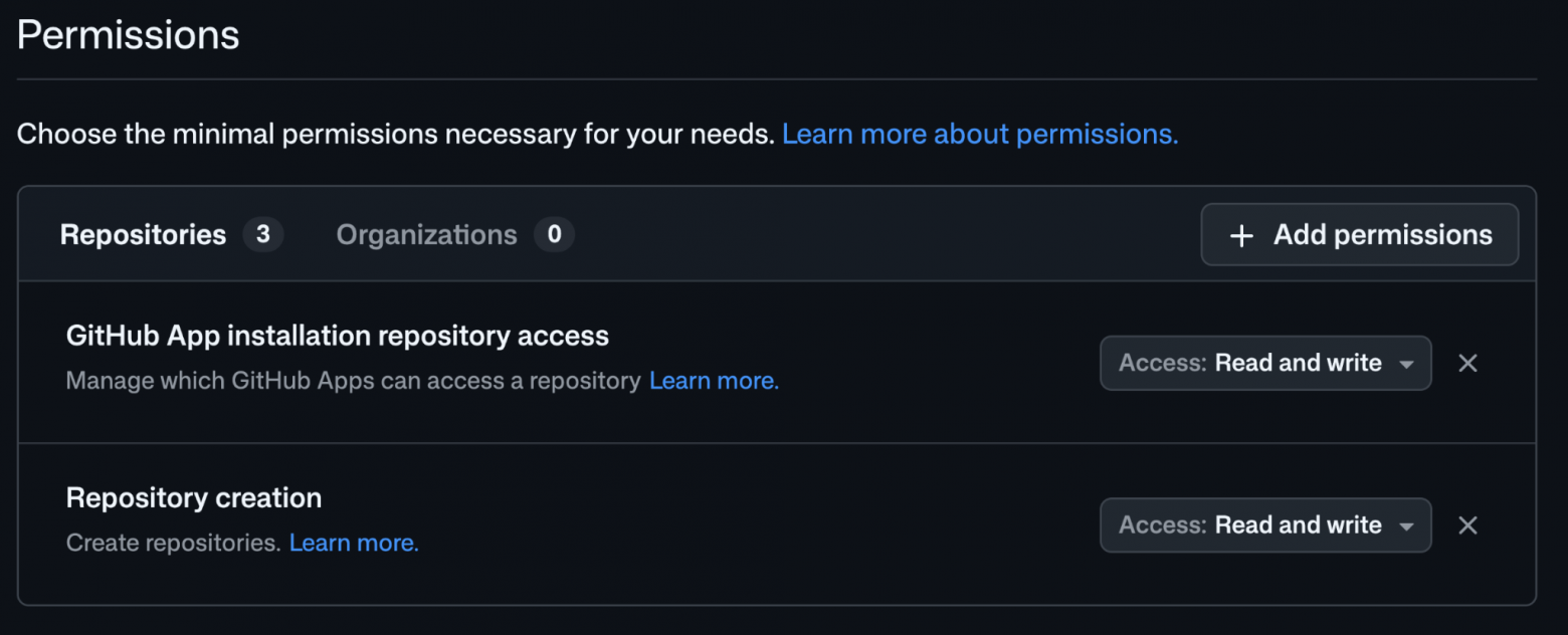 GitHub упростила настройку прав для приложений и fine-grained токенов