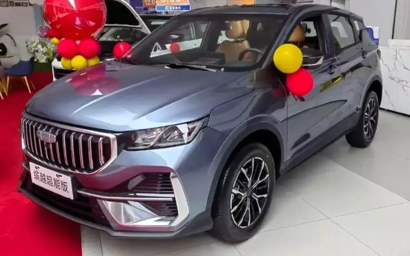 Обновленный Geely Coolray 2027 года показали в Китае