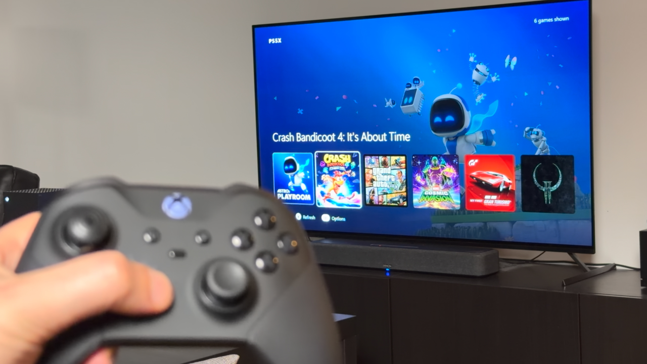 Эмулятор KytyPS5 запустили на Xbox в режиме разработчика