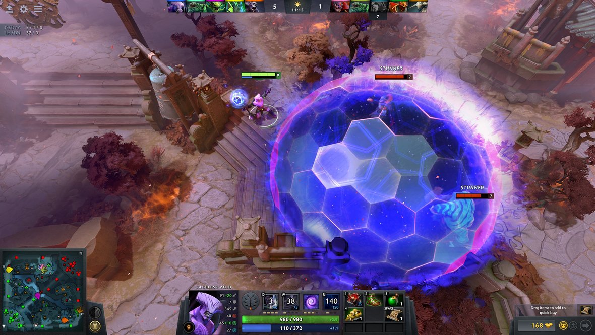 Пиковый онлайн Dota 2 в Steam впервые за два года превысил миллион игроков