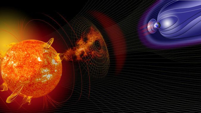Возмущения от корональной дыры вызвали магнитную бурю уровня G2