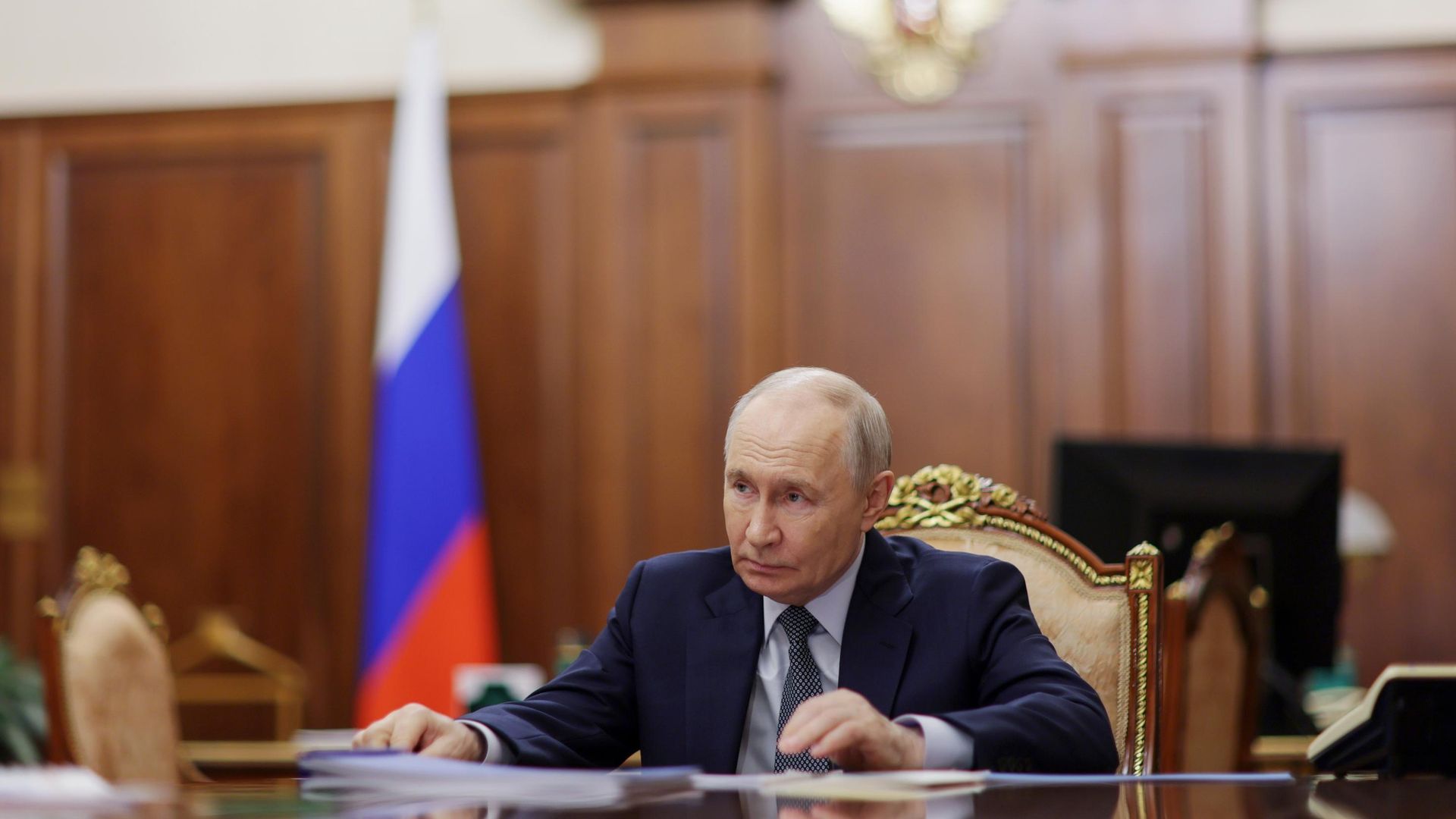 Путин выступит на съезде «Деловой России» из ситуационного центра Кремля
