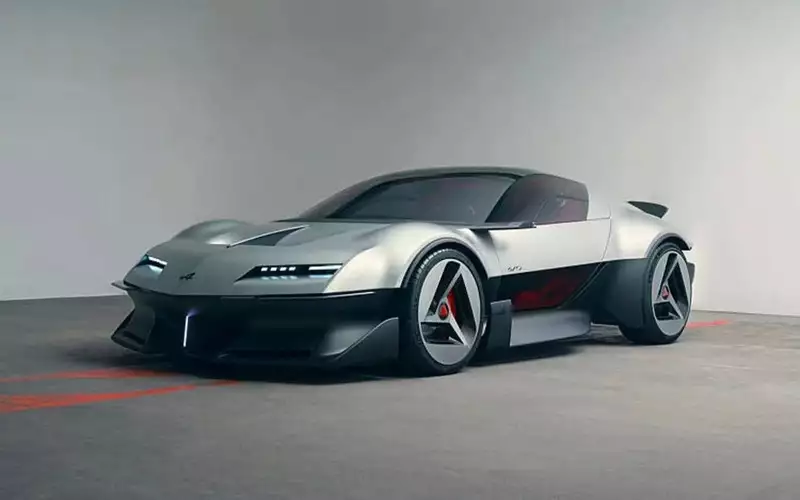 Электрический Alpine A310 Vision получит три мотора и полный привод