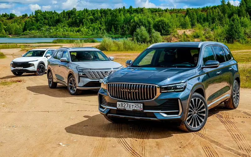 Экспертная оценка кроссоверов Волга K50, Changan CS75 Plus и Haval F7x
