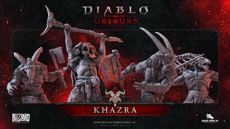 Glass Cannon Unplugged представила настольную Diablo: Unbound