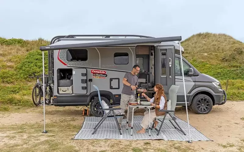 Dethleffs Globebus Performance 4×4 T16 протестировали в Дании