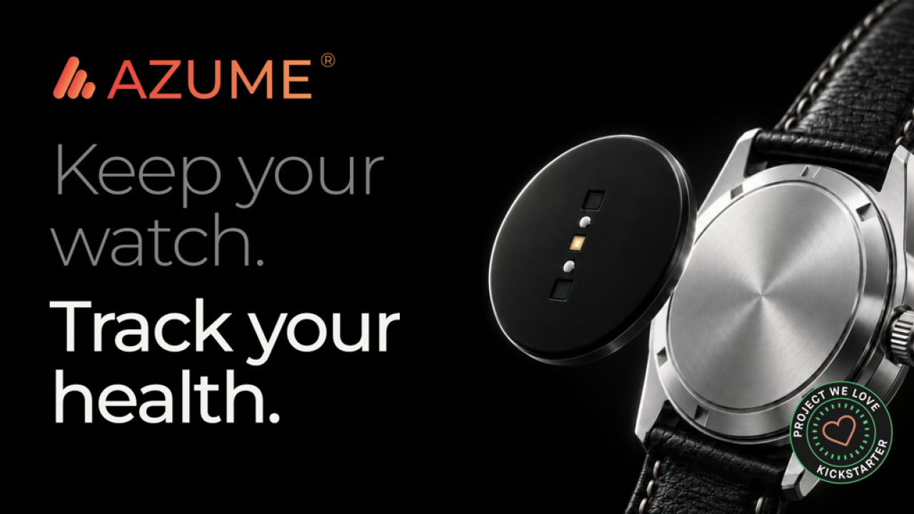 Azume One — фитнес-трекер для классических наручных часов