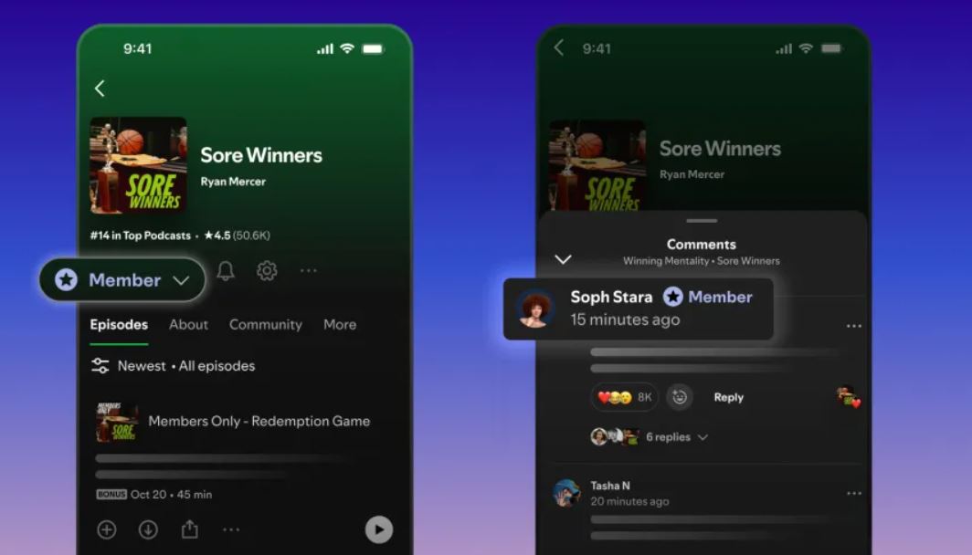 Spotify запустила платные подписки для авторов подкастов на 34 рынках
