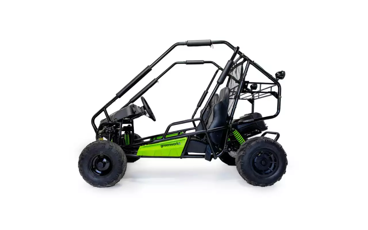 Greenworks представила электрический карт GK52400 для бездорожья