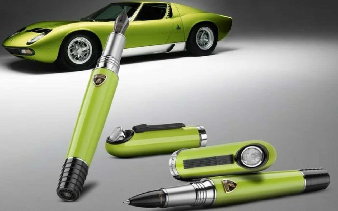 Montegrappa выпустила ручки в честь Lamborghini Miura