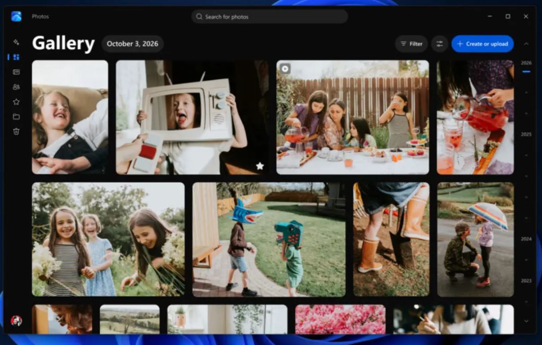 Microsoft обновила приложение «Фотографии» для Windows 11