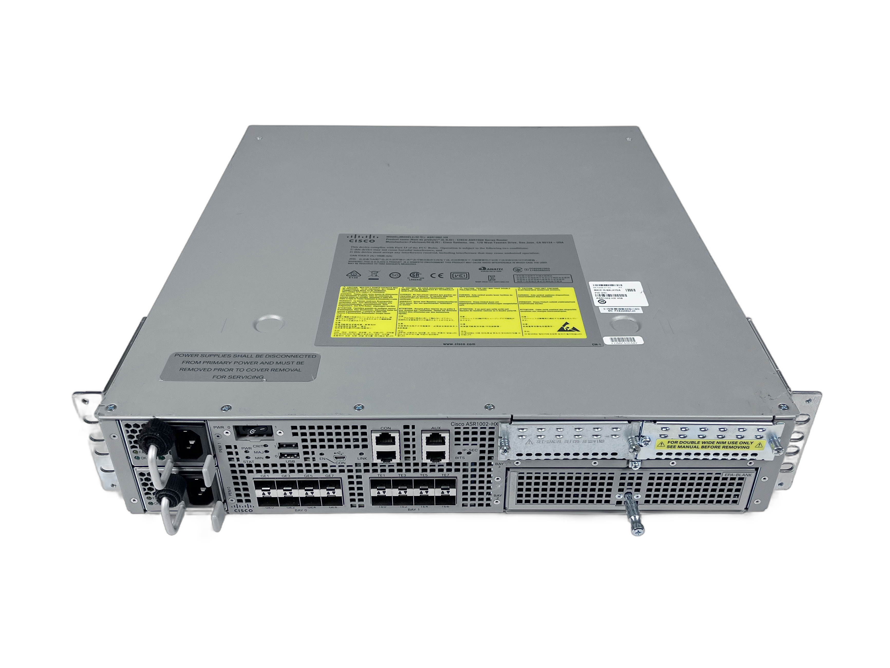 Маршрутизатор Cisco ASR1002-HX