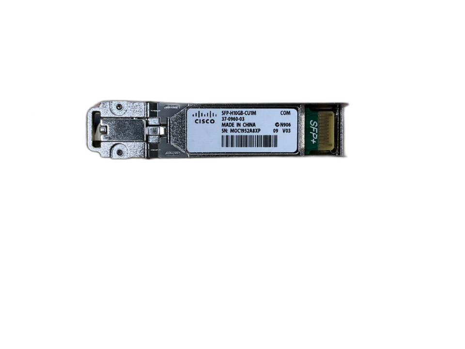 Кабель Cisco SFP-H10GB-CU, 1 м