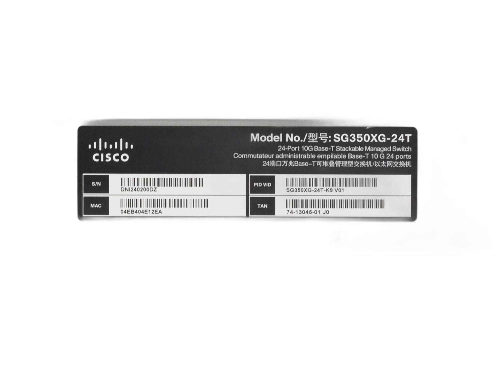 Коммутатор Cisco SG350XG-24T, 24 портов — фото 7