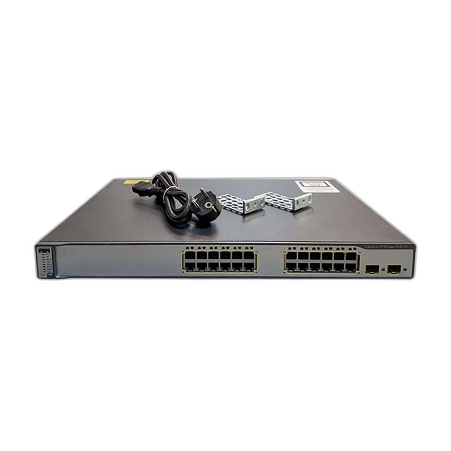 Коммутатор Cisco WS-C3750-24PS-S, 24 порта