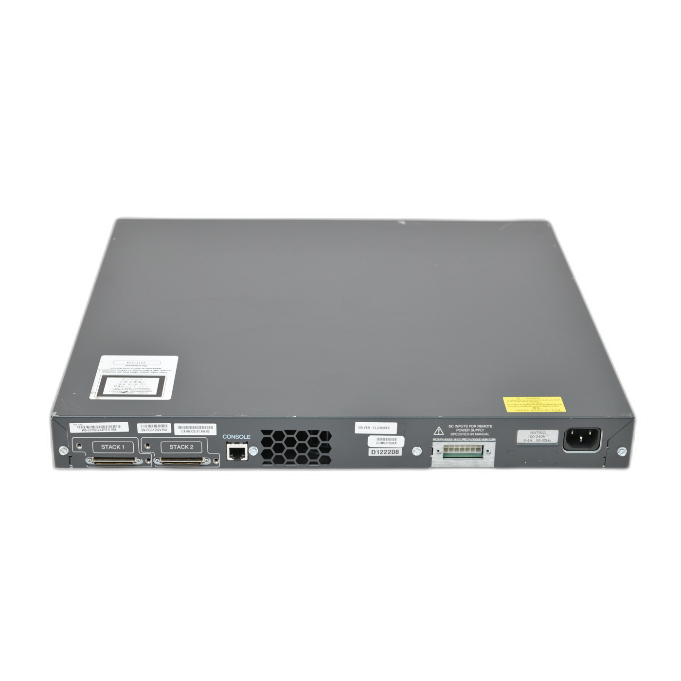 Коммутатор Cisco WS-C3750V2-48TS-S, 48 портов