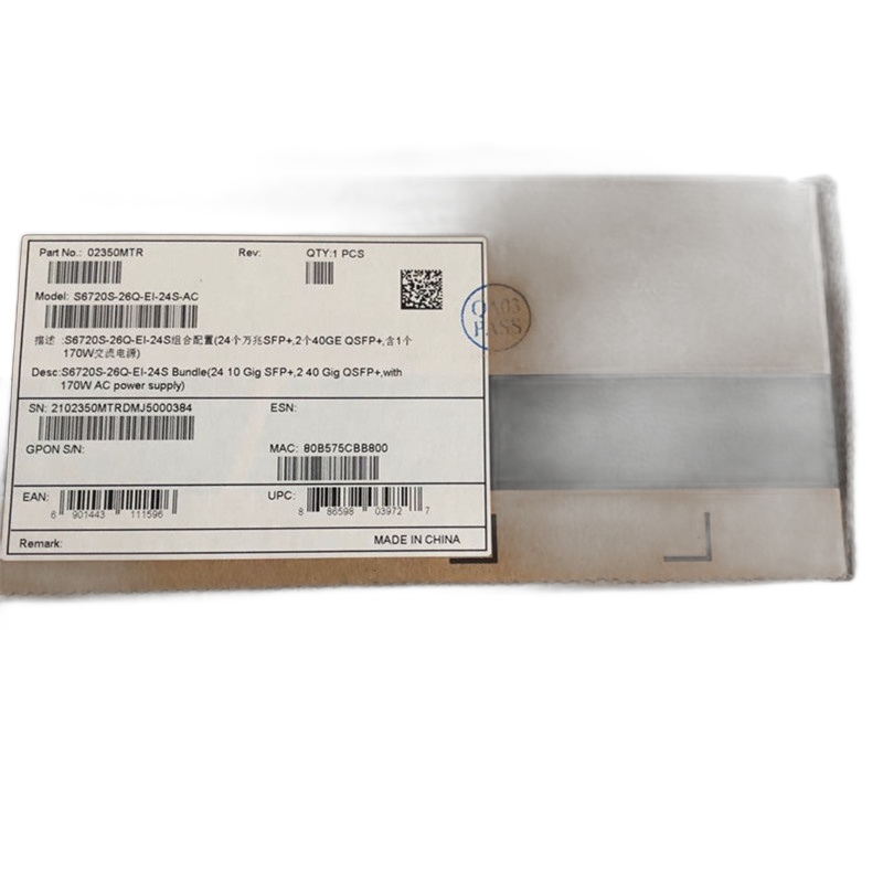 Коммутатор Huawei S6720S-26Q-EI-24S, 26 портов