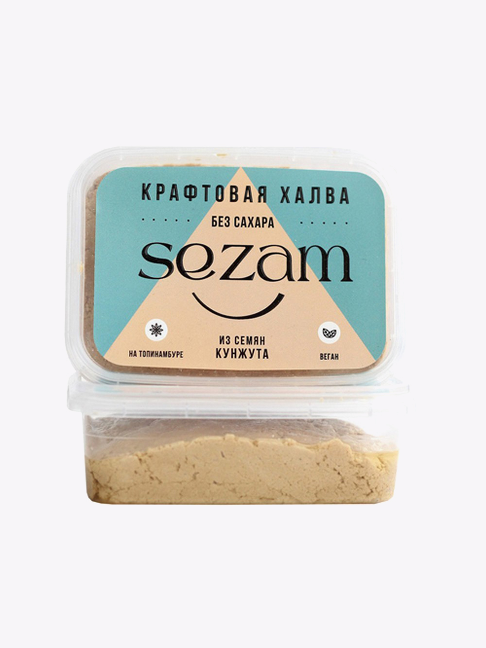 Купить Халва тахинная (кунжутная) Sezam, 250 г в интернет-магазине  натуральных товаров | 4fresh