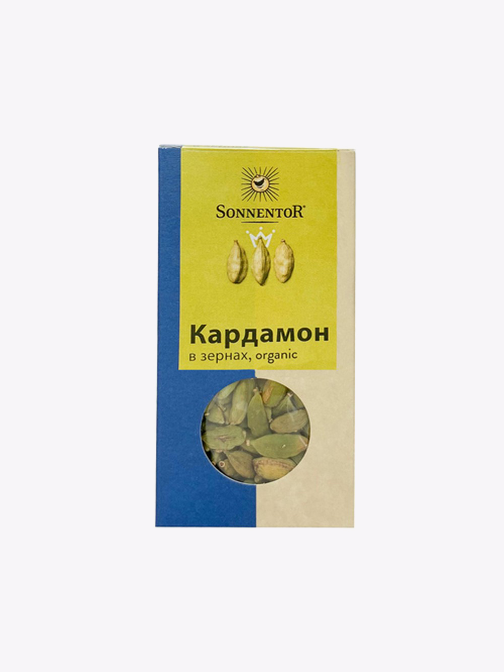 Купить Кардамон в зёрнах Sonnentor, 40 г в интернет-магазине натуральных  товаров | 4fresh