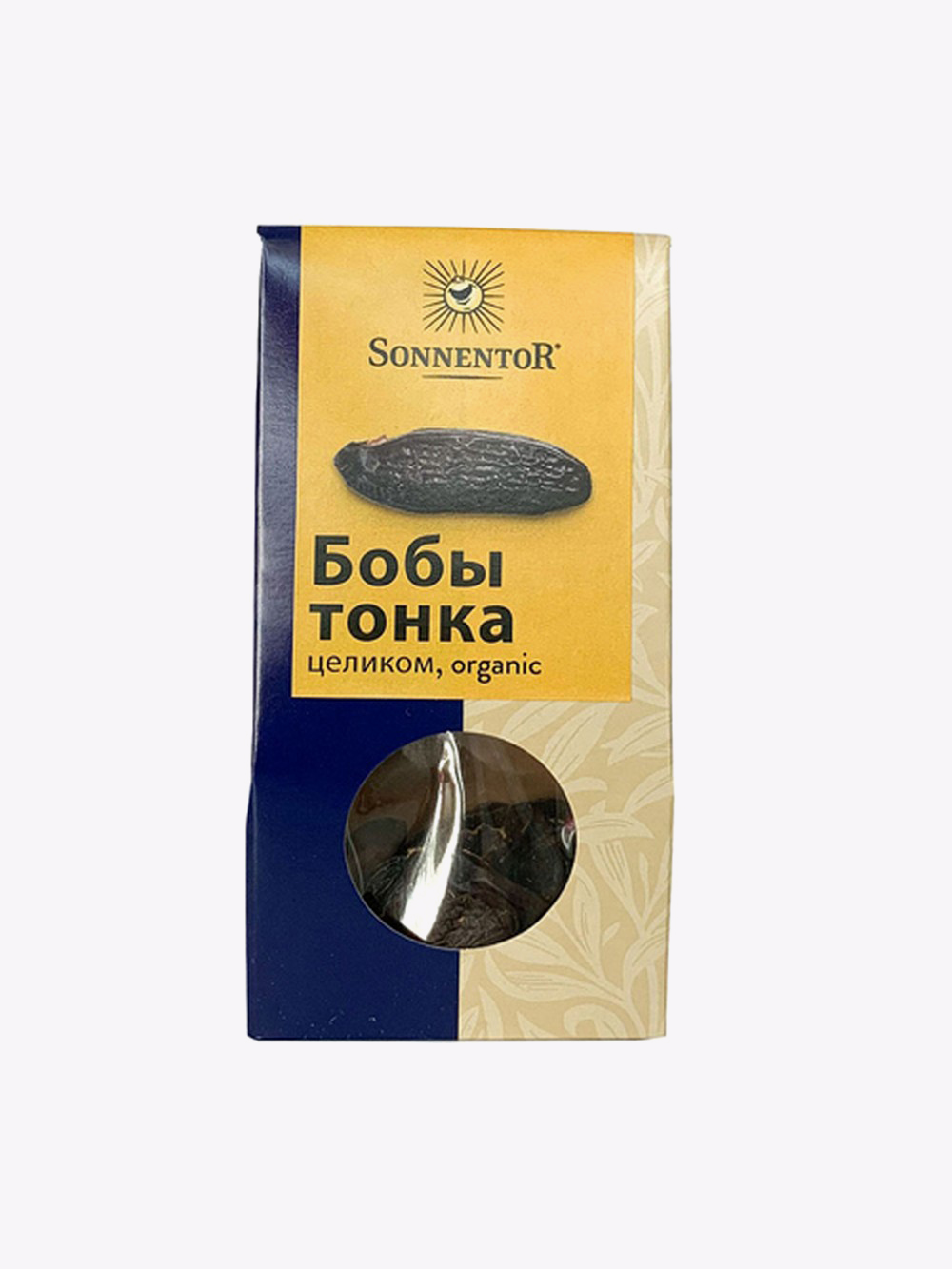 Купить Бобы тонка Sonnentor, 20 г в интернет-магазине натуральных товаров |  4fresh