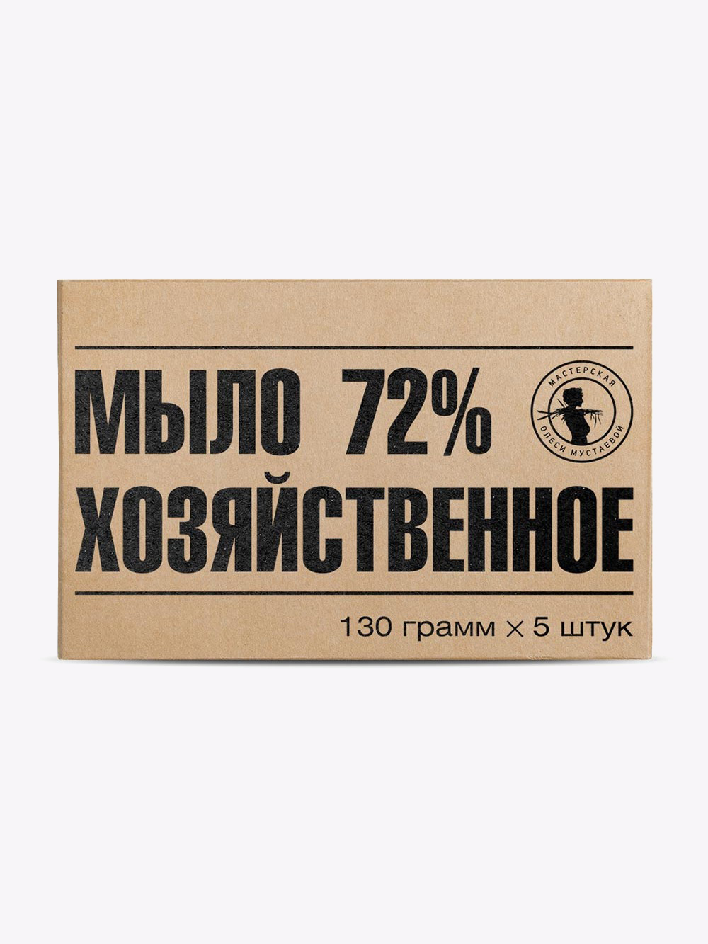 Купить Хозяйственное мыло Мастерская Олеси Мустаевой, 600 г в  интернет-магазине натуральных товаров | 4fresh