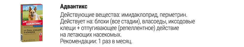Адвантикс для собак