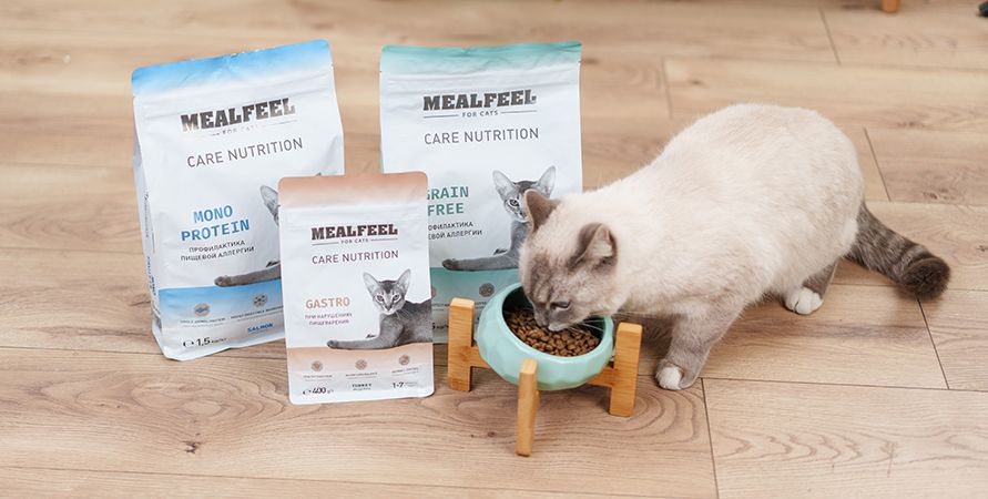 Новинка от Mealfeel: линейка кормов Care Nutrition
