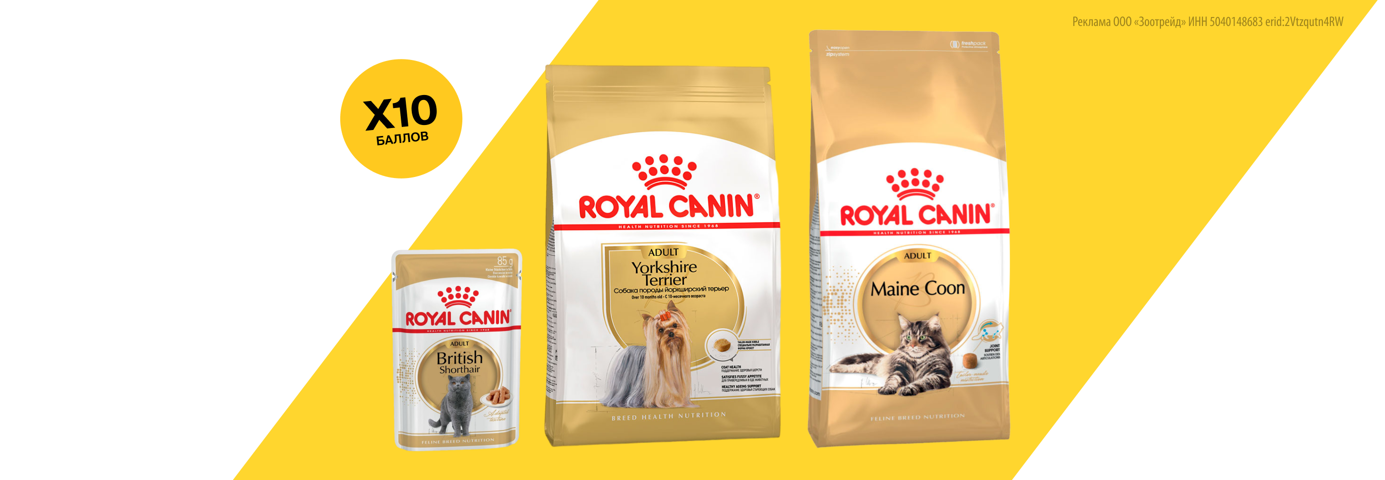 Royal Canin: увеличиваем кешбэк за покупку корма для кошек и собак