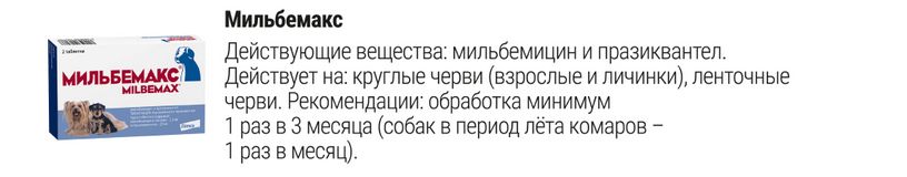 Мильбемакс Таблетки от гельминтов 