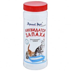 Порошок для кошек, ликвидатор запаха туалета, уп. 500 г Порошок для кошек, ликвидатор запаха туалета, уп. 500 г