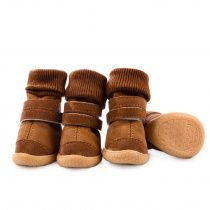 Ботинки бежевые высокие на липучках размер 1 Ботинки бежевые высокие на липучках размер 1