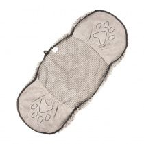 Полотенце для собак серое 34*78см