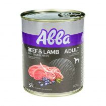 Консервы для взрослых собак всех пород с говядиной, ягненком и голубикой, 800 г Консервы для взрослых собак всех пород с говядиной, ягненком и голубикой, 800 г