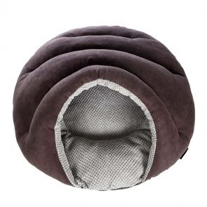 Лежак велюровый Бургер 4 для собак и кошек мелких и средних пород, 60х60х33 см, серый Лежак велюровый Бургер 4 для собак и кошек мелких и средних пород, 60х60х33 см, серый