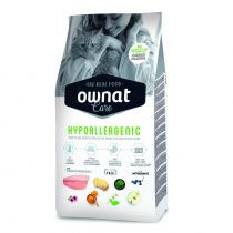 OWNAT CARE корм для взрослых кошек HYPOALLERGENIC с рыбой, пак. 1,5кг