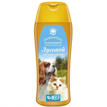 Шампунь Луговой для кошек и собак всех пород от блох, 180мл Шампунь Луговой для кошек и собак всех пород от блох, 180мл