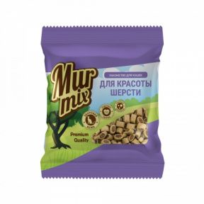 Лакомство для кошек, снеки для кожи и шерсти, 10 г