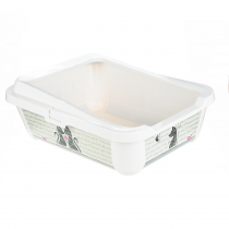 Туалет для кошек с бортиком Cats in Love, 51х39х19см