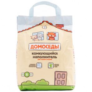 Наполнитель для кошачьего туалета, комкующийся Наполнитель для кошачьего туалета, комкующийся