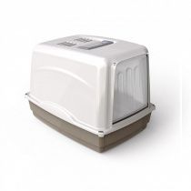 Туалет закрытый 54х39х39см Вики бежевый Туалет закрытый 54х39х39см Вики бежевый