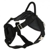 Шлейка нейлоновая с грудью с металлической фурнитурой (размер M) Шлейка нейлоновая с грудью с металлической фурнитурой (размер M)