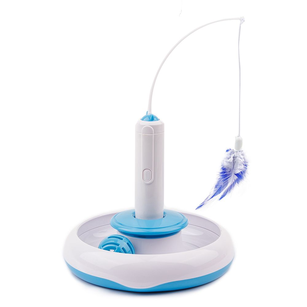 Игрушка для кошек Интерактивная удочка 3 в 1 Интерактивные игрушки для кошек: что выбрать