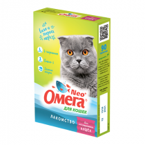 ОМЕГА Лак мультивит для кошек – 90т