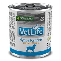 Vet Life Hypoallergenic диетический влажный корм для собак, гипоаллергенный, с рыбой и картофелем, 300г Vet Life Hypoallergenic диетический влажный корм для собак, гипоаллергенный, с рыбой и картофелем, 300г