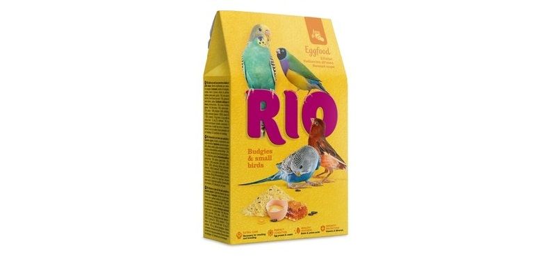 Яичный корм для волнистых попугаев