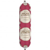 Колбаса для собак мясной рацион с рубцом, 500г