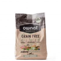 GRAIN FREE JUST сухой корм для взрослых собак, с курицей, 3 кг 
