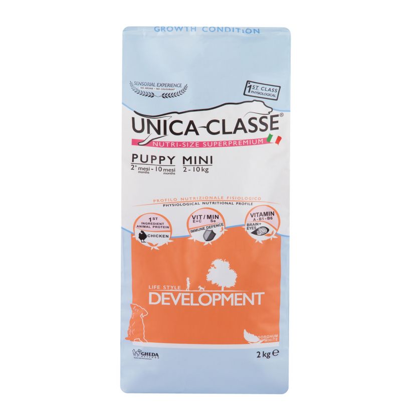 UNICA Puppy Mini Development сухой корм для щенков мелких пород с курицей