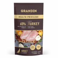 Grandin Holistic пауч патэ из мяса индейки с грушей и смородиной для собак.jpg